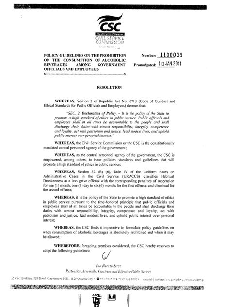 csc resolution no. 2300030